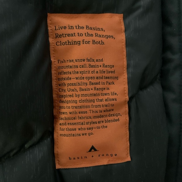 Basin and Range Sparrow Hawk Down Bomber Jacket size XS - Picture 6 of 7